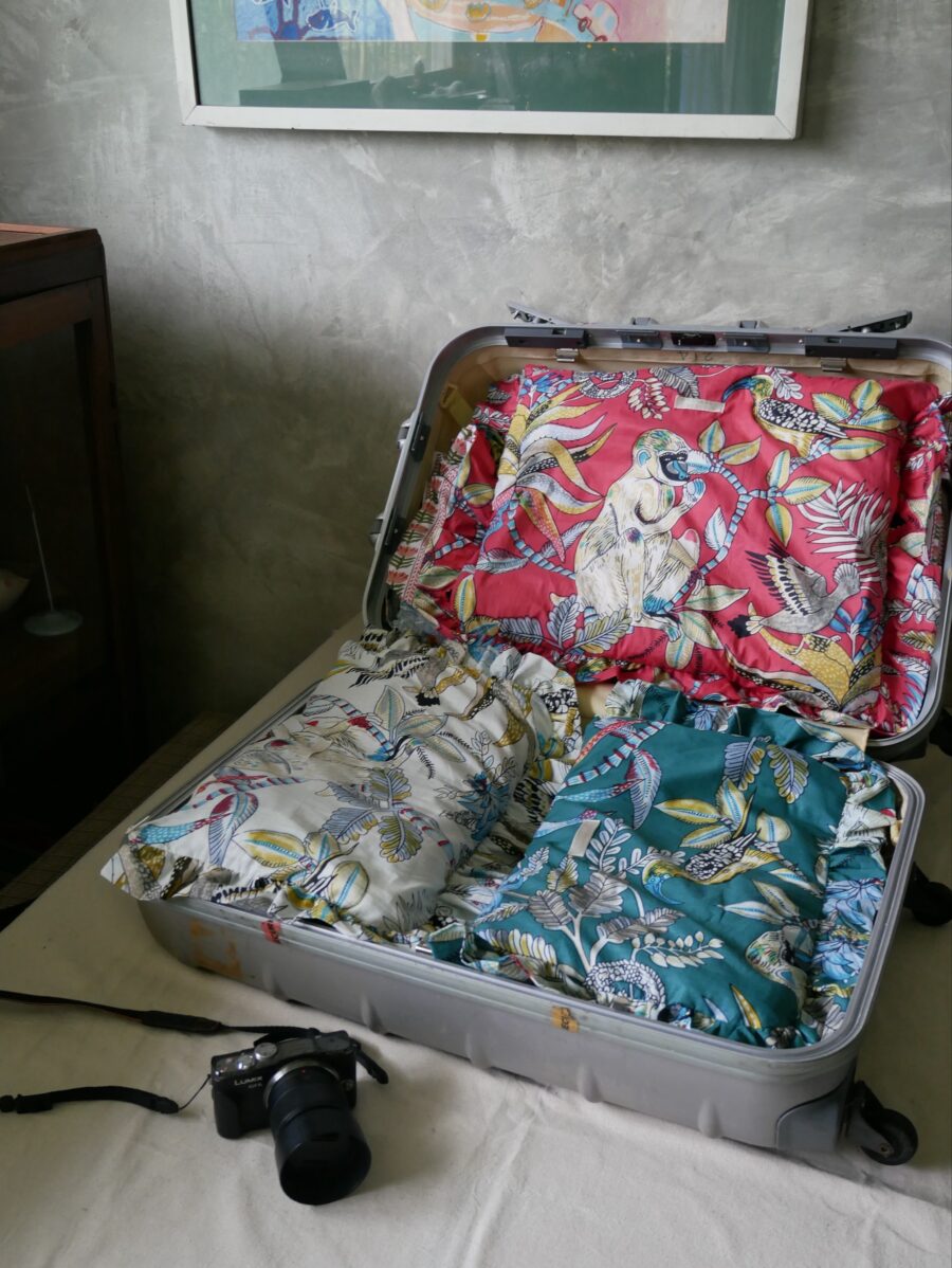 トラベル衣類ポーチ FRILLED