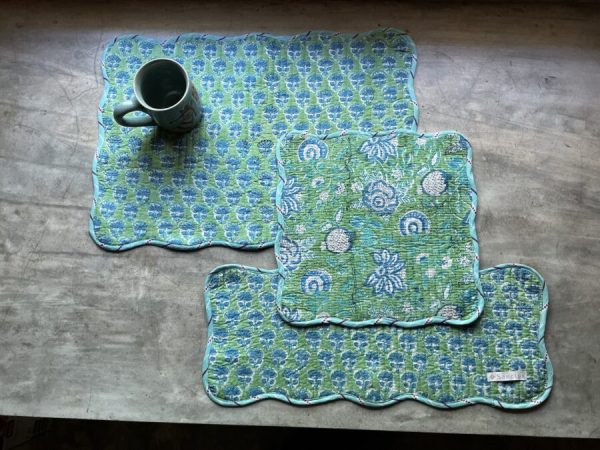 キルティング・波型ランチョンマット - 画像 (2)