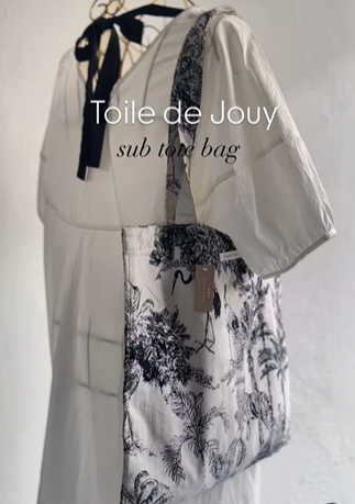 トワルドジュイ🐆サブトートバッグ